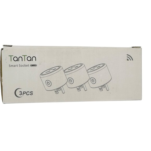 TanTan Smart Socket 3PCS WiFi Plug With App Control WP3 Model 10A Max 100-240V - Picture 1 of 8